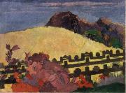 Paul Gauguin The Sacred Mountain Spain oil painting artist